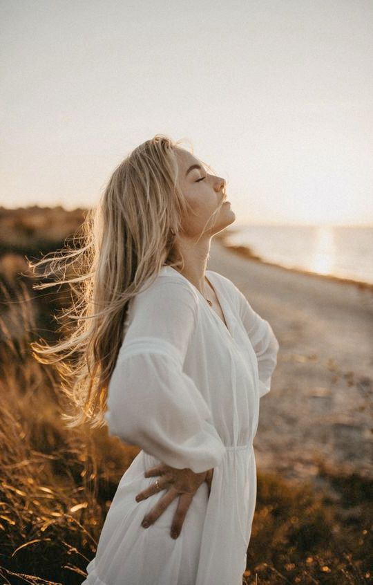 testimonial portrait beach